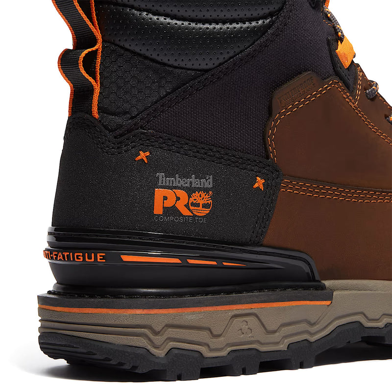 Timberland PRO 8" Boondock Ultralight Comp-Toe Waterproof Insulated Boots, TB0A646FEM4, Brown