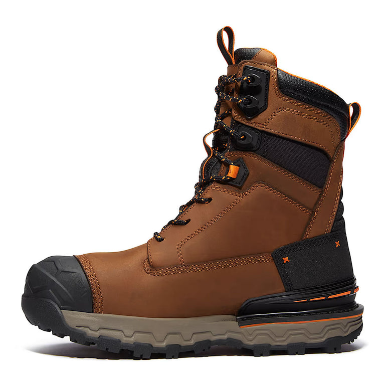 Timberland PRO 8" Boondock Ultralight Comp-Toe Waterproof Boots, TB0A648YEM8, Brown