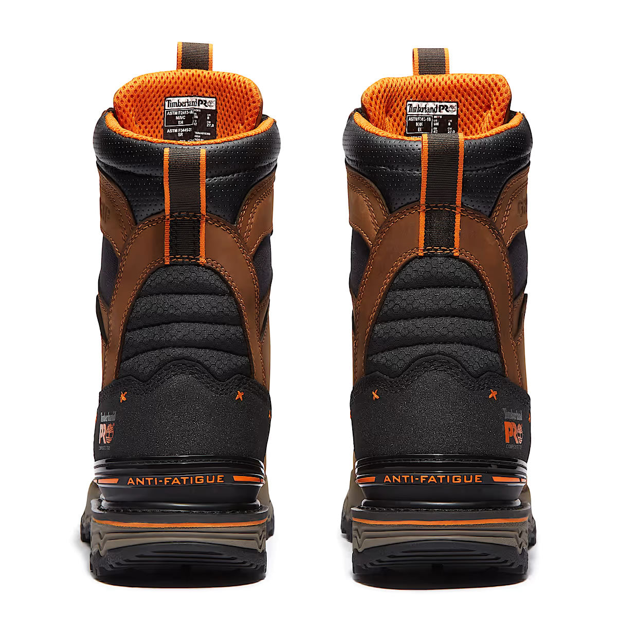 Timberland PRO 8" Boondock Ultralight Comp-Toe Waterproof Boots, TB0A648YEM8, Brown