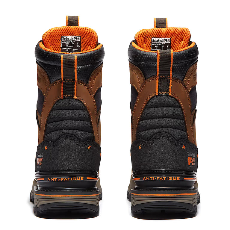 Timberland PRO 8" Boondock Ultralight Comp-Toe Waterproof Boots, TB0A648YEM8, Brown
