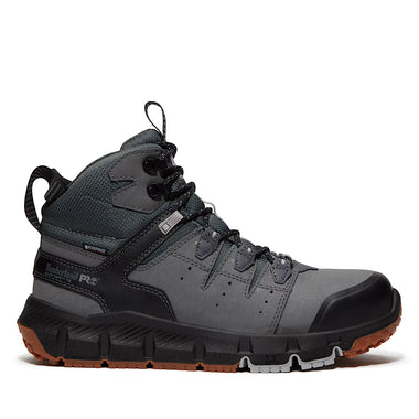 Timberland PRO Men's 6" Tempe Alloy-Toe Waterproof Leather Boots, TB0A67G3EJO, Gray
