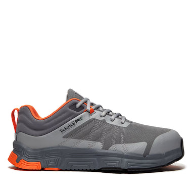 Timberland PRO XR-1 Alloy Toe Sneakers, TB0A67JKEEG, Gray/Orange