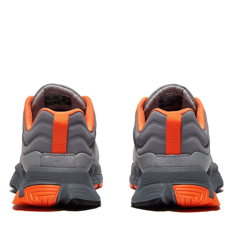 Timberland PRO XR-1 Alloy Toe Sneakers, TB0A67JKEEG, Gray/Orange