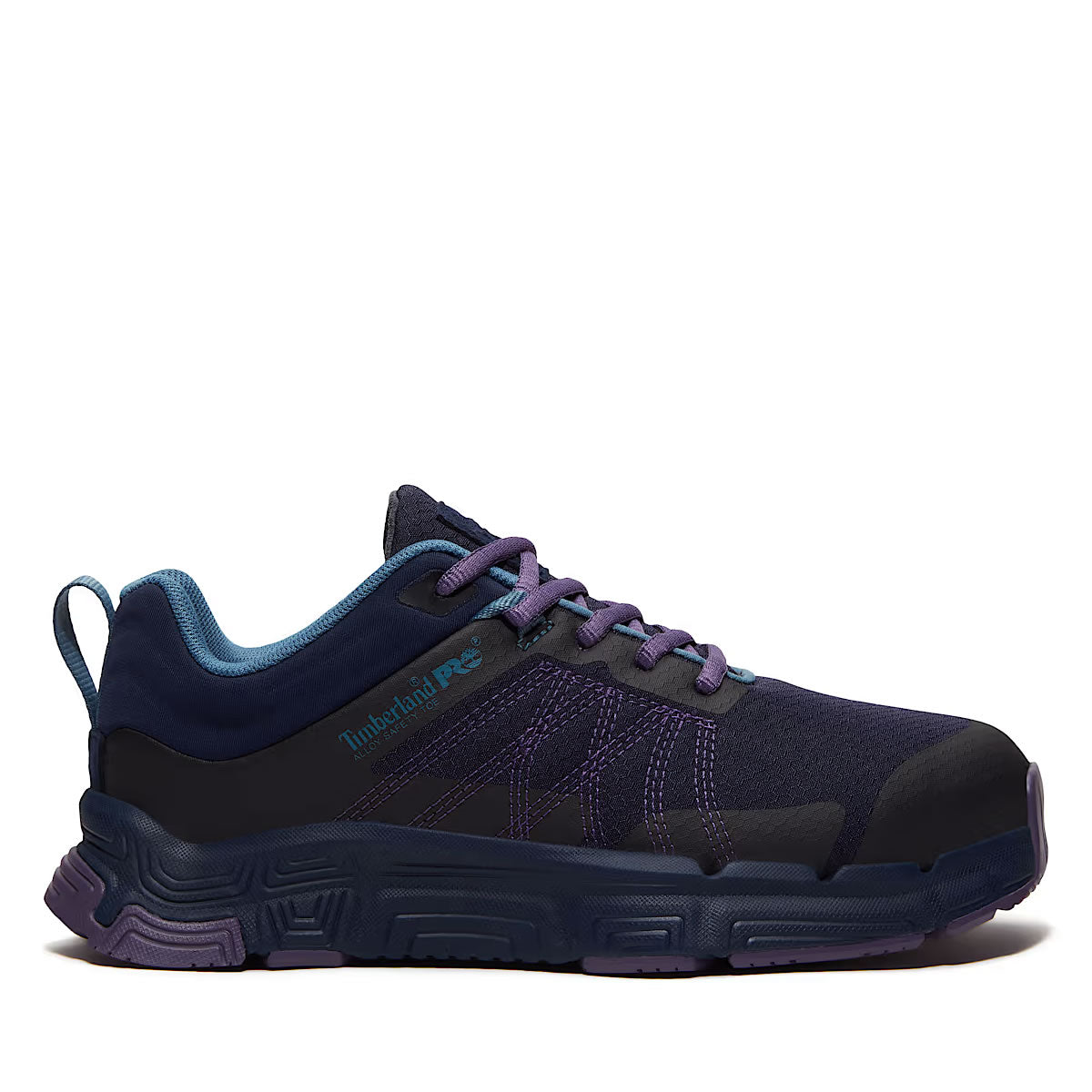 Timberland PRO Women's XR-1 Alloy Toe Dynamic Natural Fit Sneakers, TB0A67K7EPS, Blue/Purple