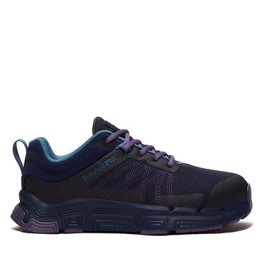 Timberland PRO Women's XR-1 Alloy Toe Dynamic Natural Fit Sneakers, TB0A67K7EPS, Blue/Purple