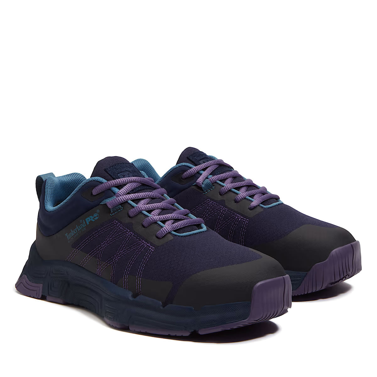 Timberland PRO Women's XR-1 Alloy Toe Dynamic Natural Fit Sneakers, TB0A67K7EPS, Blue/Purple