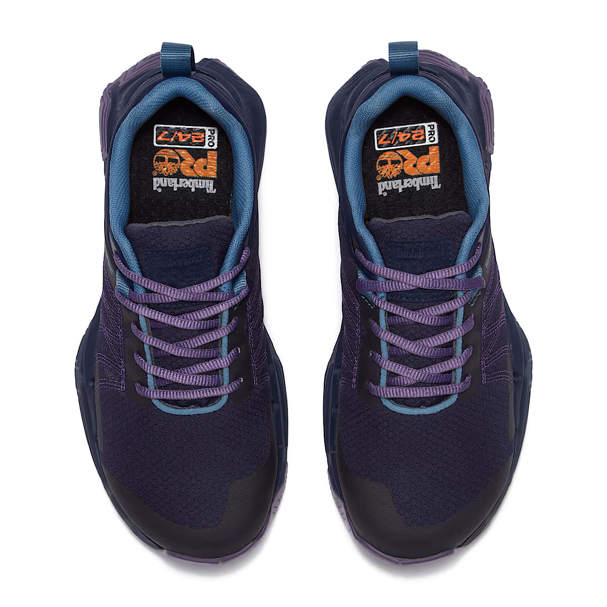 Timberland PRO Women's XR-1 Alloy Toe Dynamic Natural Fit Sneakers, TB0A67K7EPS, Blue/Purple
