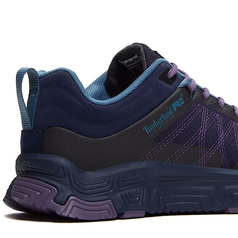 Timberland PRO Women's XR-1 Alloy Toe Dynamic Natural Fit Sneakers, TB0A67K7EPS, Blue/Purple