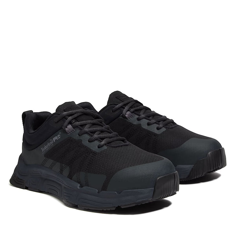 Timberland PRO Women's XR-1 Alloy Toe Dynamic Natural Fit Sneakers, TB0A67K7V96, Blackout