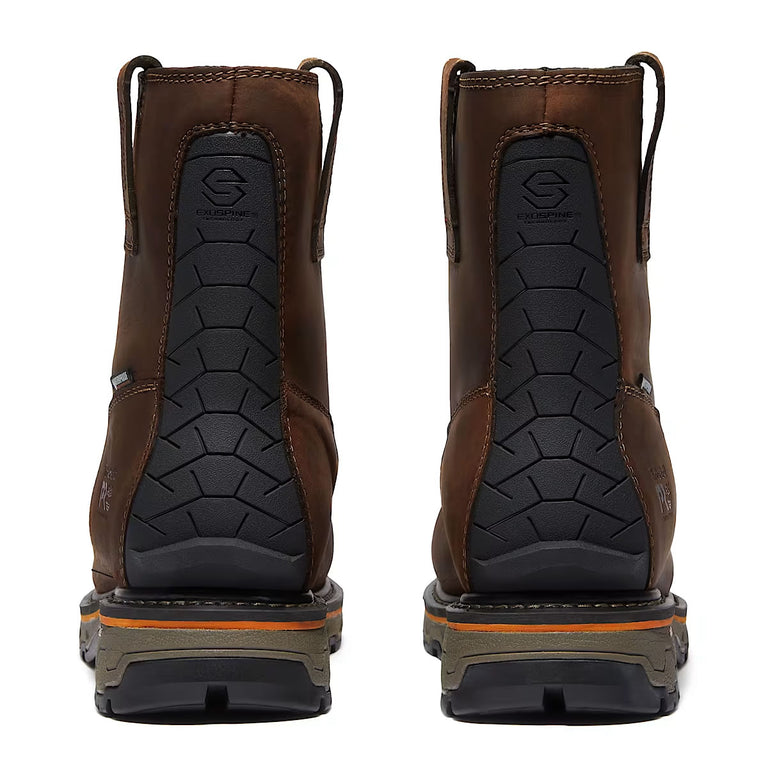 Timberland PRO True Grit Chelsea Comp-Toe Waterproof Boots, TB0A67QKW01, Brown
