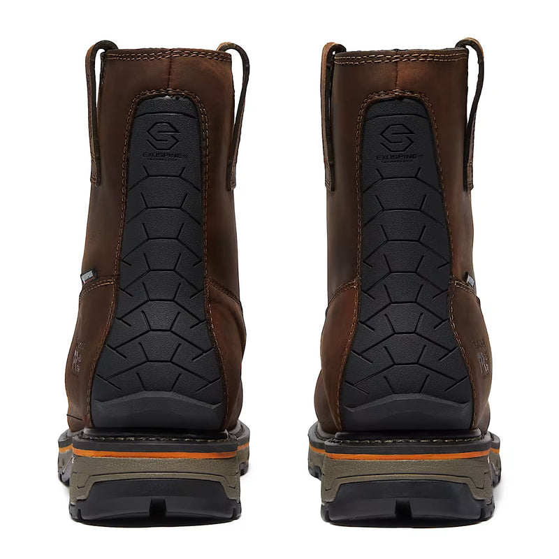 Timberland PRO True Grit Chelsea Comp-Toe Waterproof Boots, TB0A67QKW01, Brown