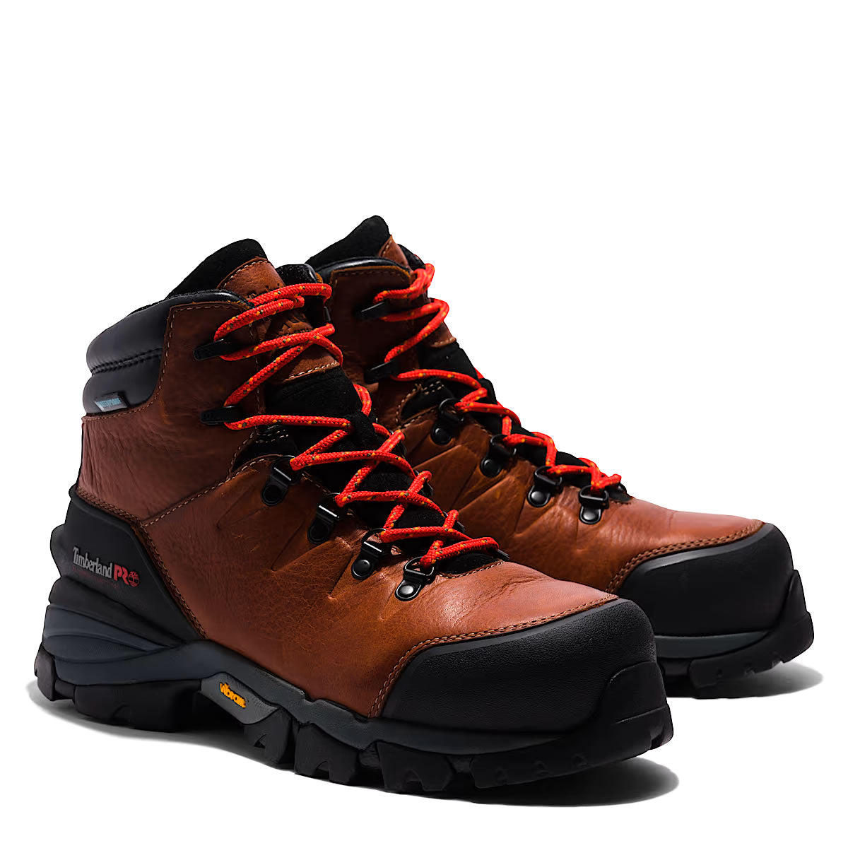 Timberland PRO Men's 6" Hyperion Heritage, Comp-Toe Waterproof Boots - Brown TB1A5N4J214