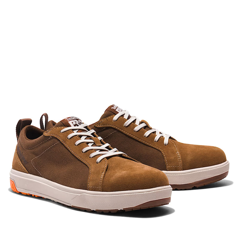 Timberland PRO Men's Berkley Oxford Comp-Toe Shoes, TB1A5NU2214, Brown