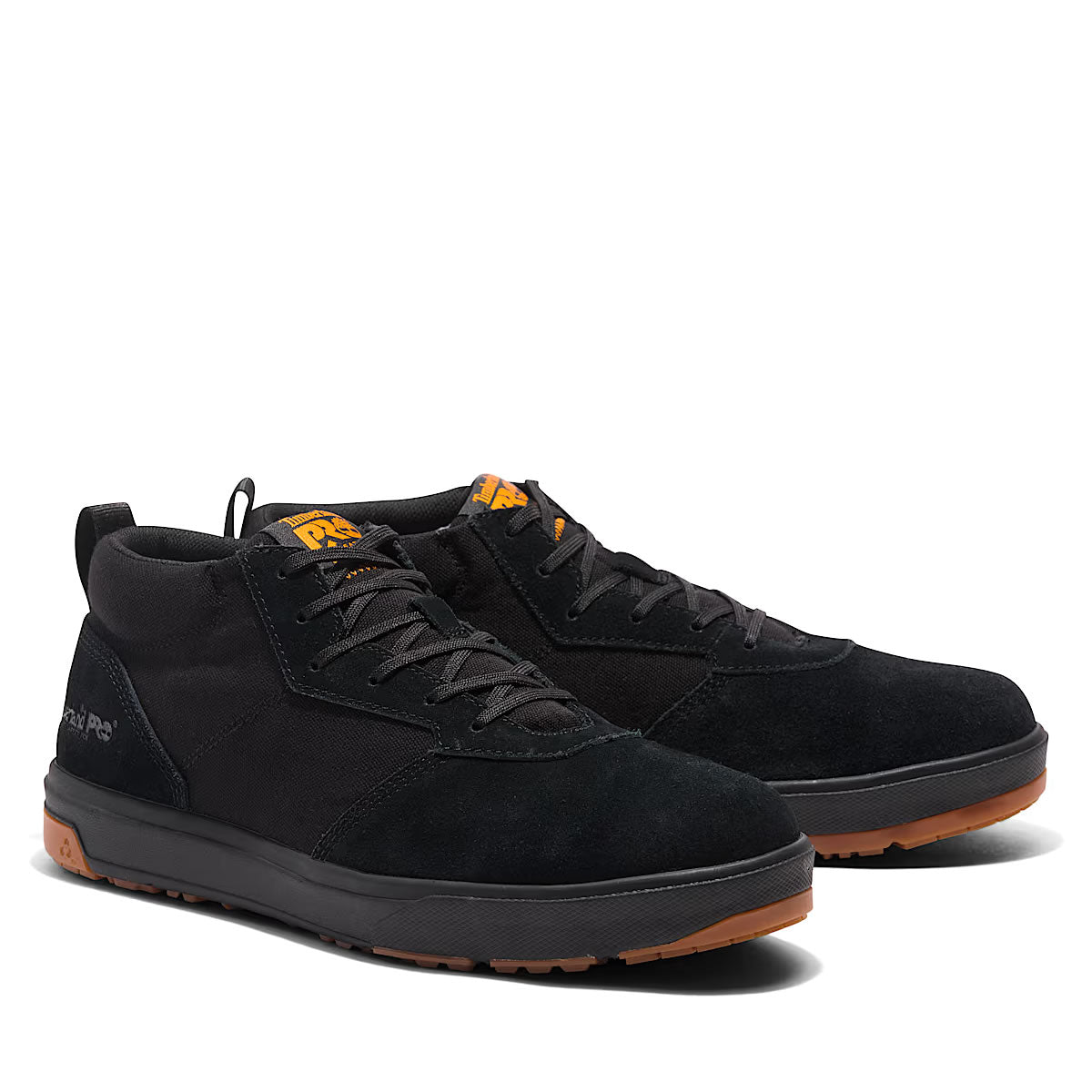 Timberland PRO Men's Berkley Chukka Comp-Toe Shoes, TB1A5NWJ001, Black