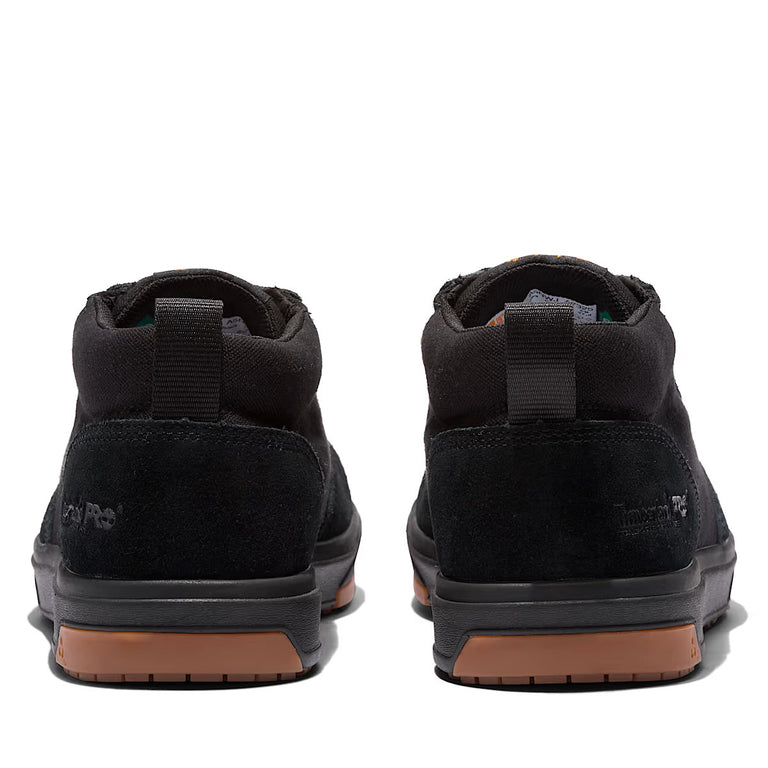 Timberland PRO Men's Berkley Chukka Comp-Toe Shoes, TB1A5NWJ001, Black