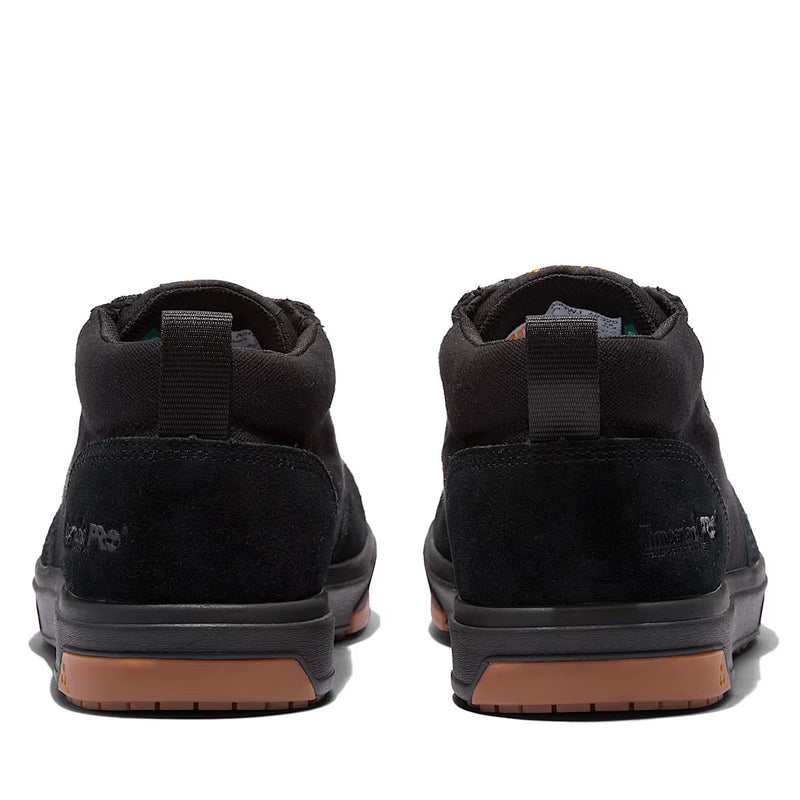 Timberland PRO Men's Berkley Chukka Comp-Toe Shoes, TB1A5NWJ001, Black