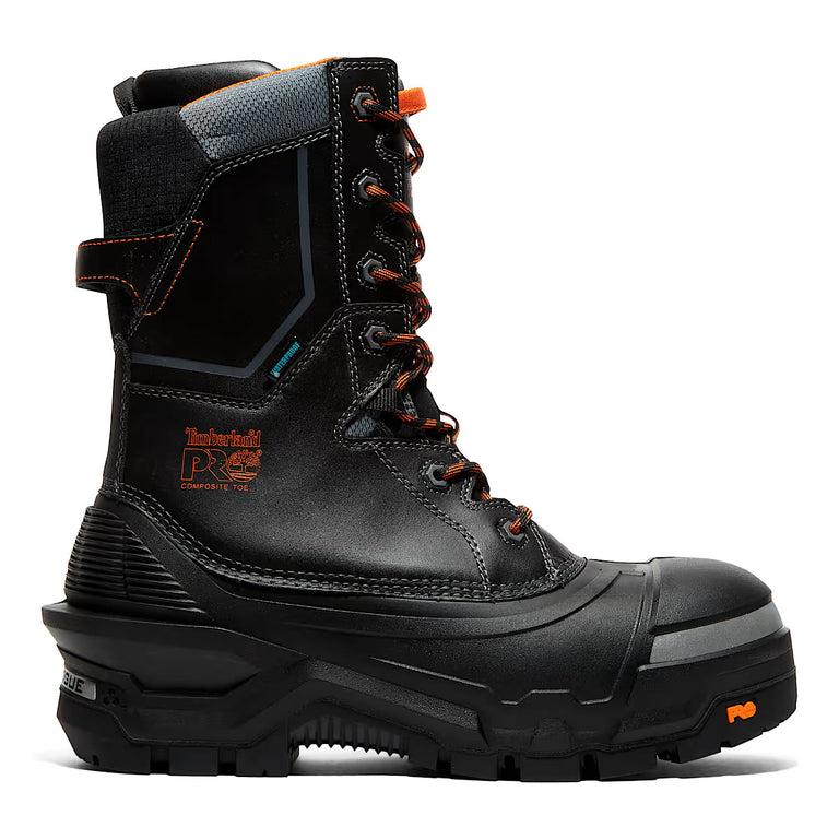 Timberland PRO Men's 10" Pac Max Comp-Toe Waterproof CSA Winter Boots, TB1A5QXJ001, Black