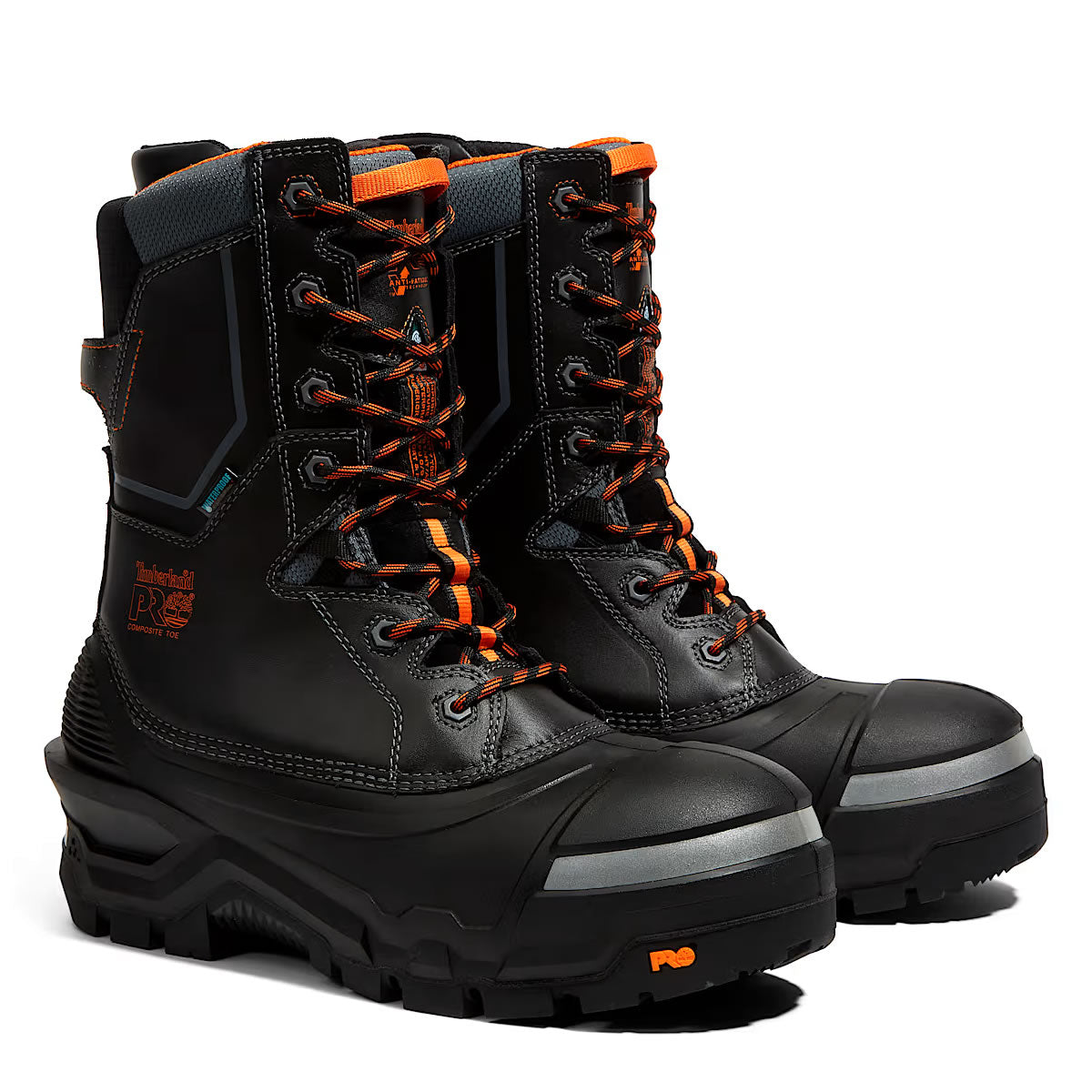 Timberland PRO Men's 10" Pac Max Comp-Toe Waterproof CSA Winter Boots, TB1A5QXJ001, Black