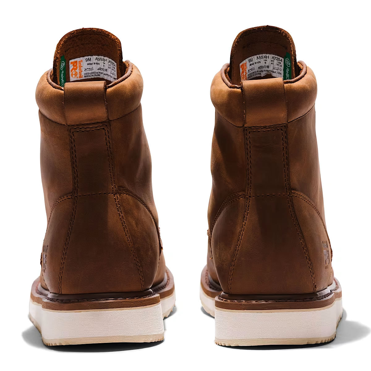Timberland PRO Men's 6" Wedge Soft Toe Work Boots, TB1A5SXH214, Brown