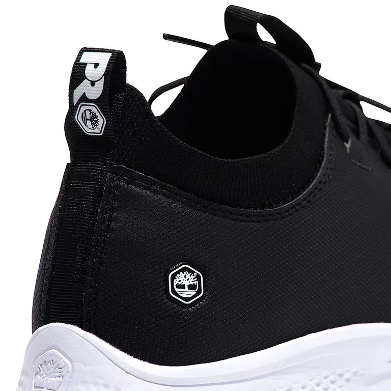 Timberland PRO Womens' Solace Max Slip-on Soft Toe Sneakers, TB1A5WCY001, Black/White