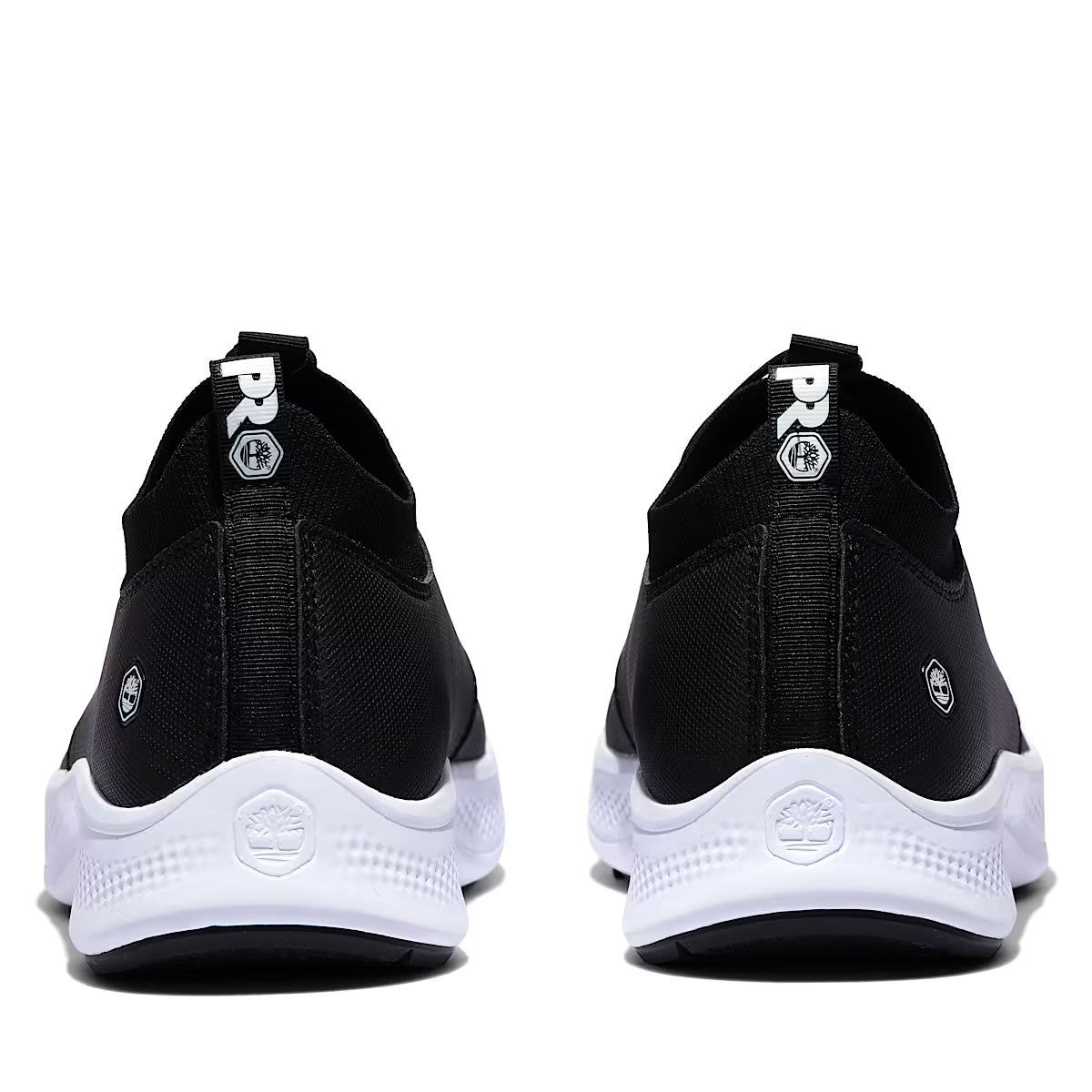Timberland PRO Womens' Solace Max Slip-on Soft Toe Sneakers, TB1A5WCY001, Black/White
