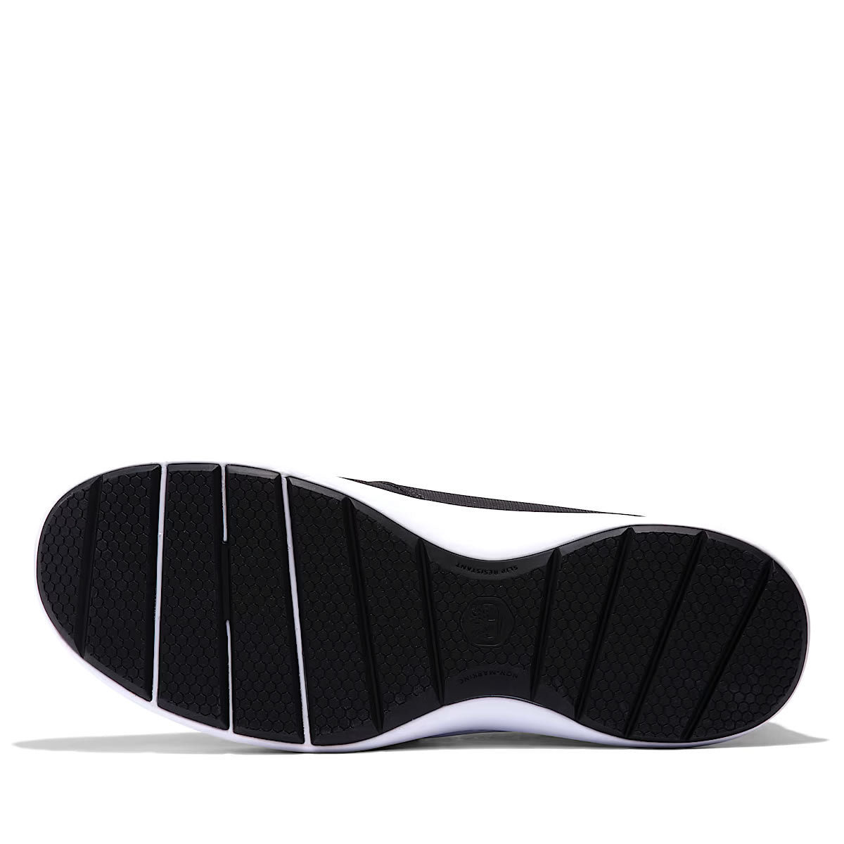 Timberland PRO Womens' Solace Max Slip-on Soft Toe Sneakers, TB1A5WCY001, Black/White