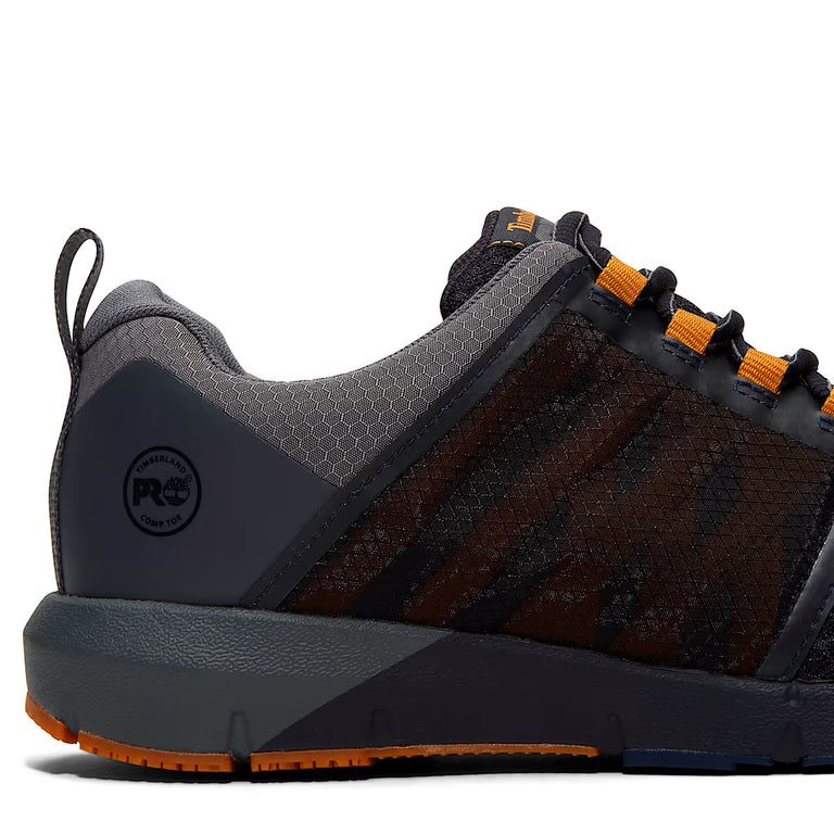 Timberland PRO Men's Radius Comp-Toe Work Sneakers, TB1A5YJY484, Blue/Charcoal
