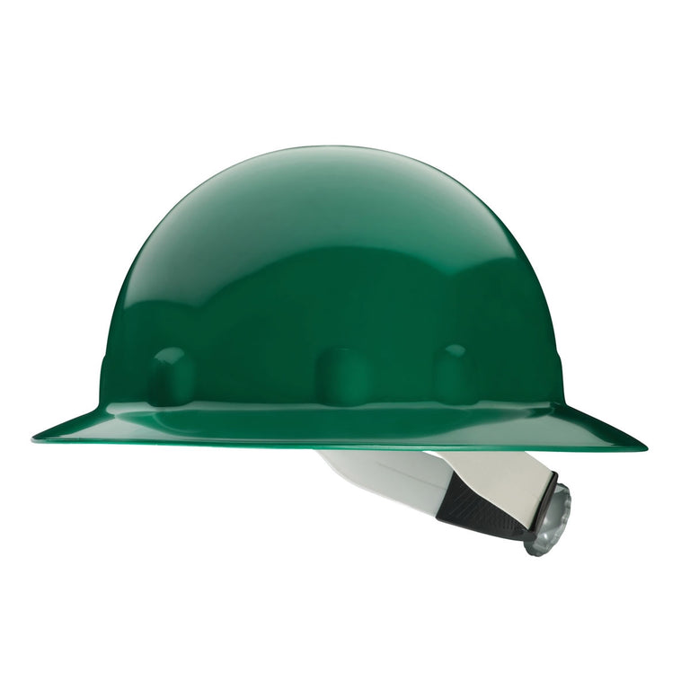 Fibre Metal SuperEight Full Brim Hard Hat Ratchet Suspension