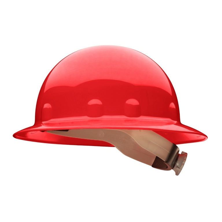 Custom Fibre Metal SuperEight Full Brim Hard Hat, 8-Point Ratchet Suspension