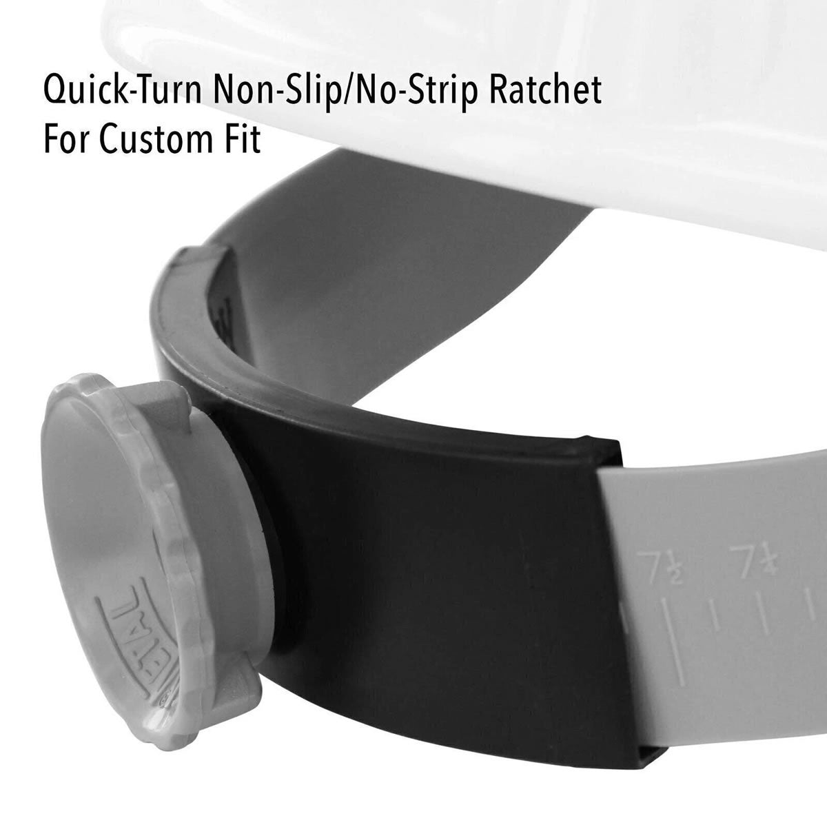 Fibre Metal Supereight Hard Hat with Ratchet Suspension
