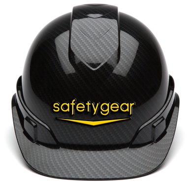 Custom 3D Pyramex Ridgeline Vented Cap Style Hard Hat, 4-Point Ratchet Suspension