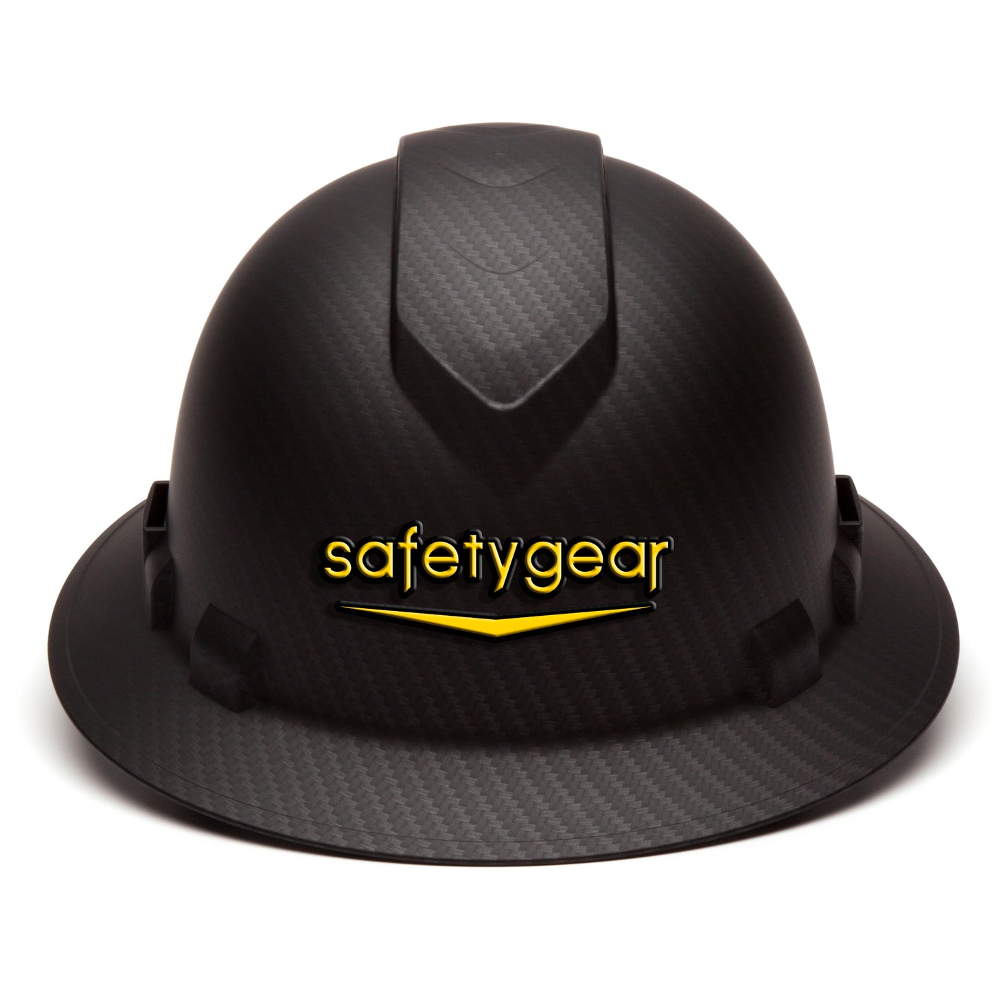 Custom 3D Pyramex Ridgeline Full Brim Hard Hat, 4-Point Ratchet Suspension