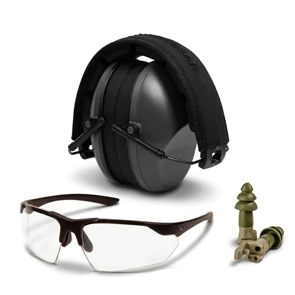 Bundle: Ballistic Eye and Hearing Protection Range Kit