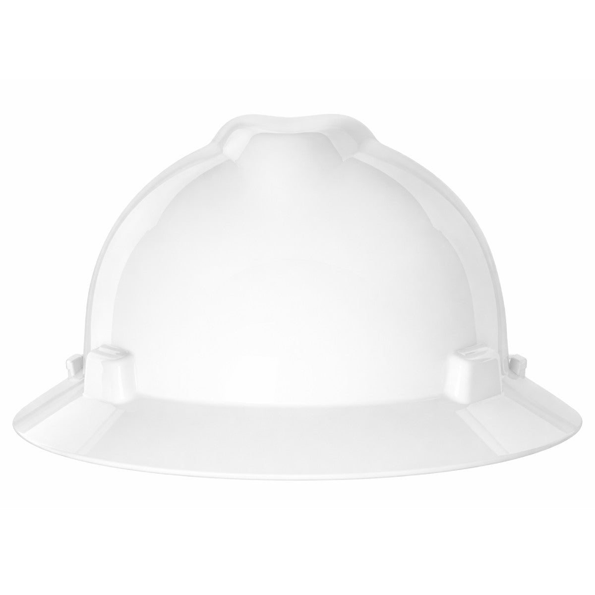 MSA V-Gard Full Brim Hard Hat with Fas-Trac III Suspension