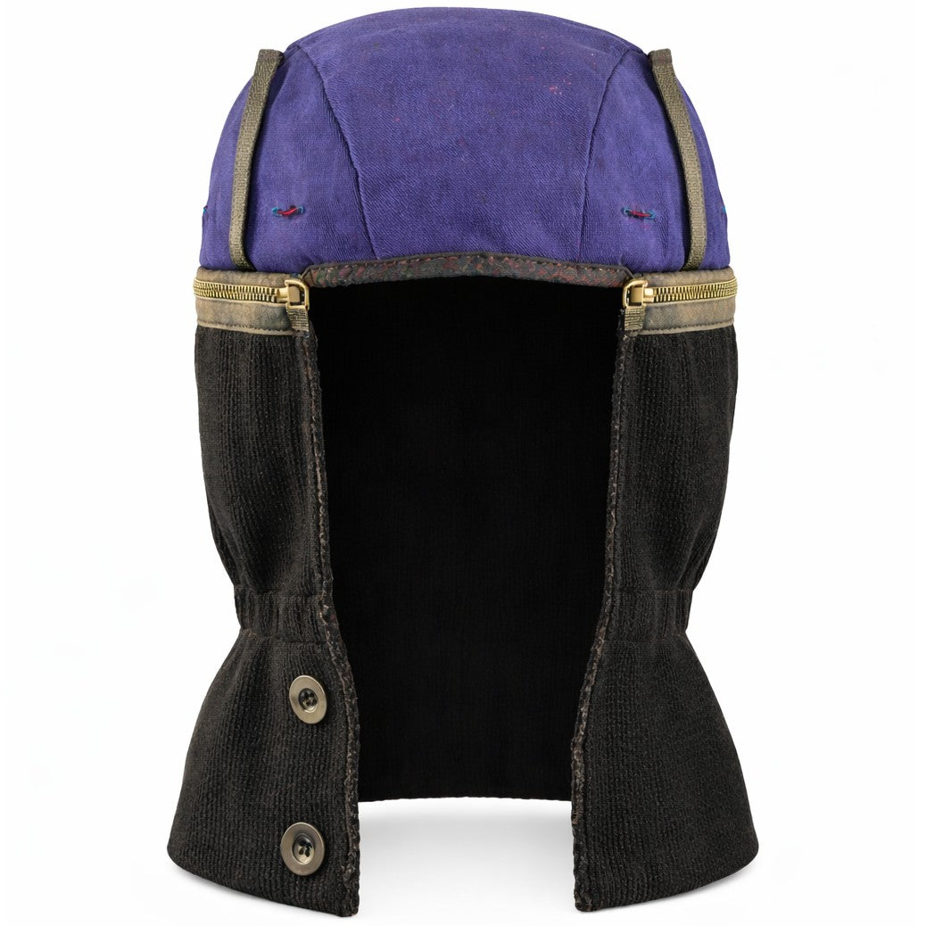 Winter Hard Hat Liner, 2-Piece, Zip off Cap