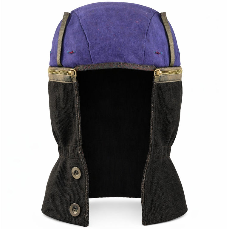 Winter Hard Hat Liner, 2-Piece, Zip off Cap