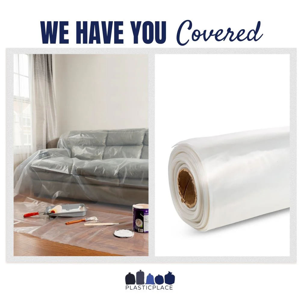 Extra Heavy Plastic Sheeting - Clear