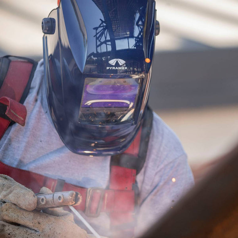 Pyramex Leadhead Auto Darkening Welding Helmet, WHAM1020MB