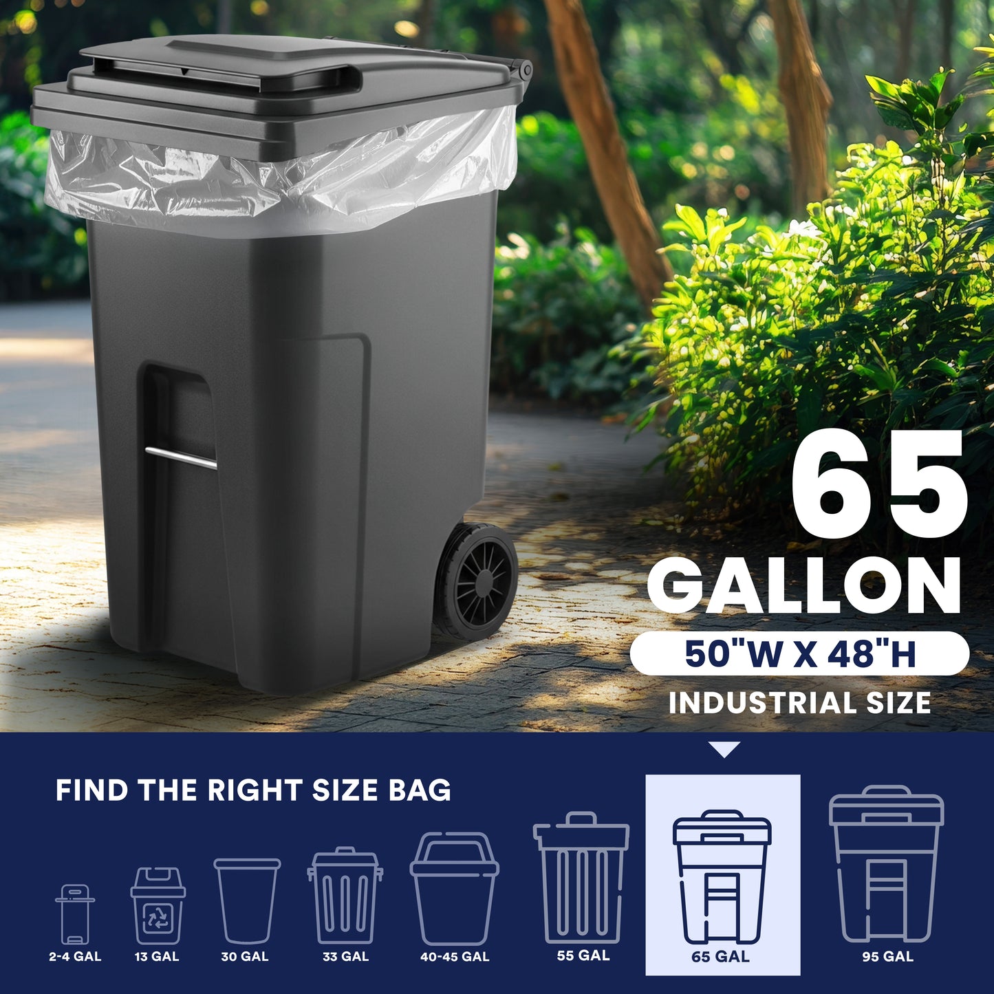 Plasticplace find the right size bag
