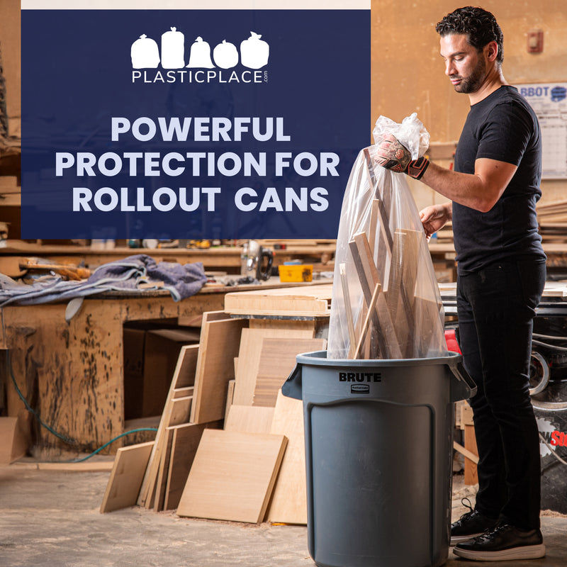Plasticplace powerful protection for rollout cans