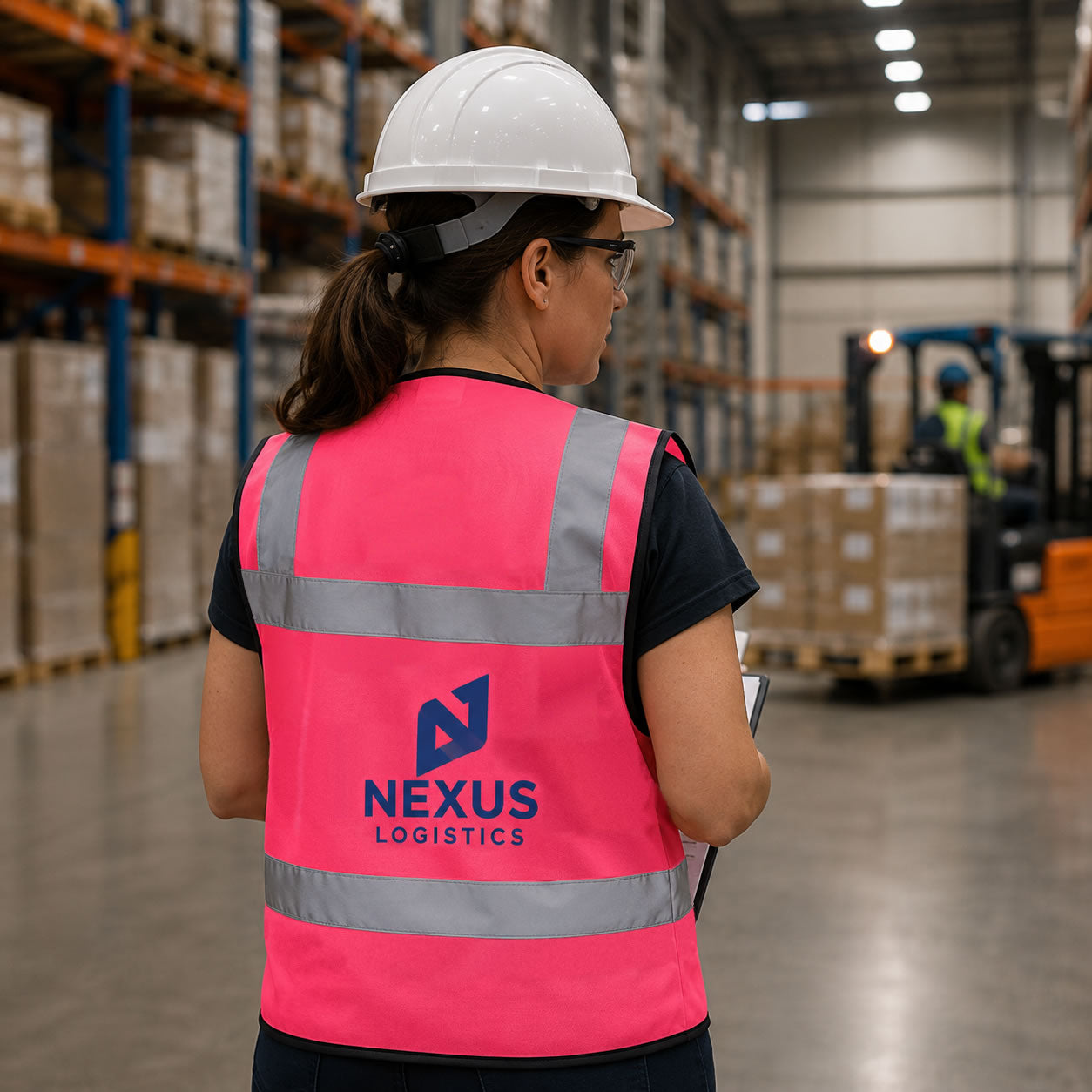 Custom Safety Girl Non-ANSI Hi-Vis Safety Vest