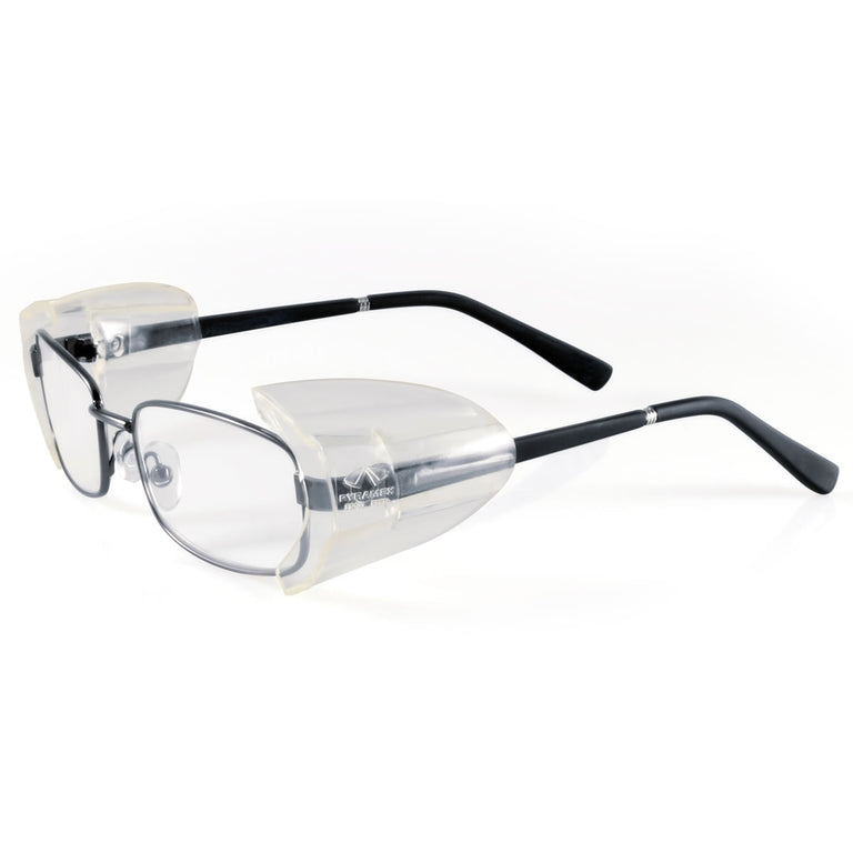 Clear Slip-On Side Shields for Safety Glasses (SS100)