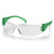 Variant: Clear lens/green frame
