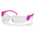 Variant: Clear lens/pink frame
