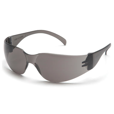Rugged Blue Diablo Safety Glasses, Gray Lens, Gray Frame, 12 Pack