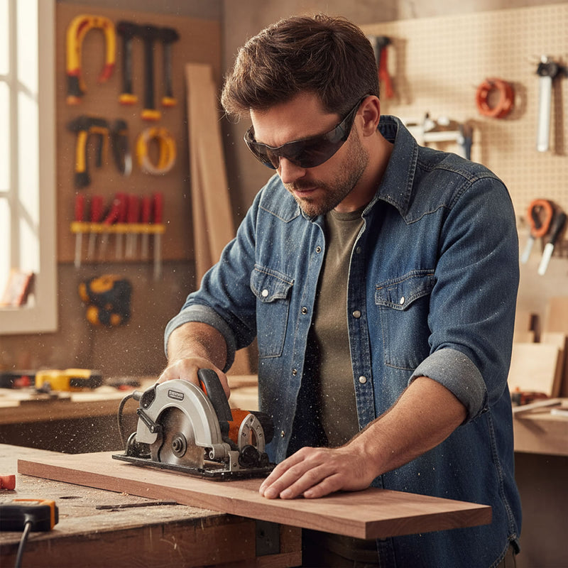 Rugged Blue Diablo Readers Bifocal Safety Glasses