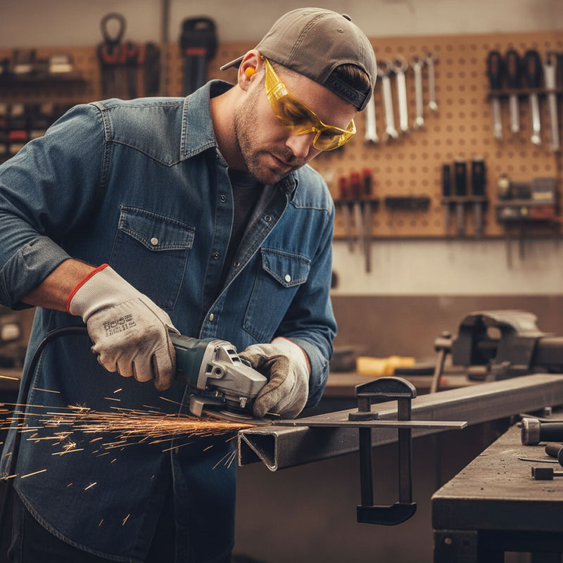 Rugged Blue Mini Diablo Safety Glasses