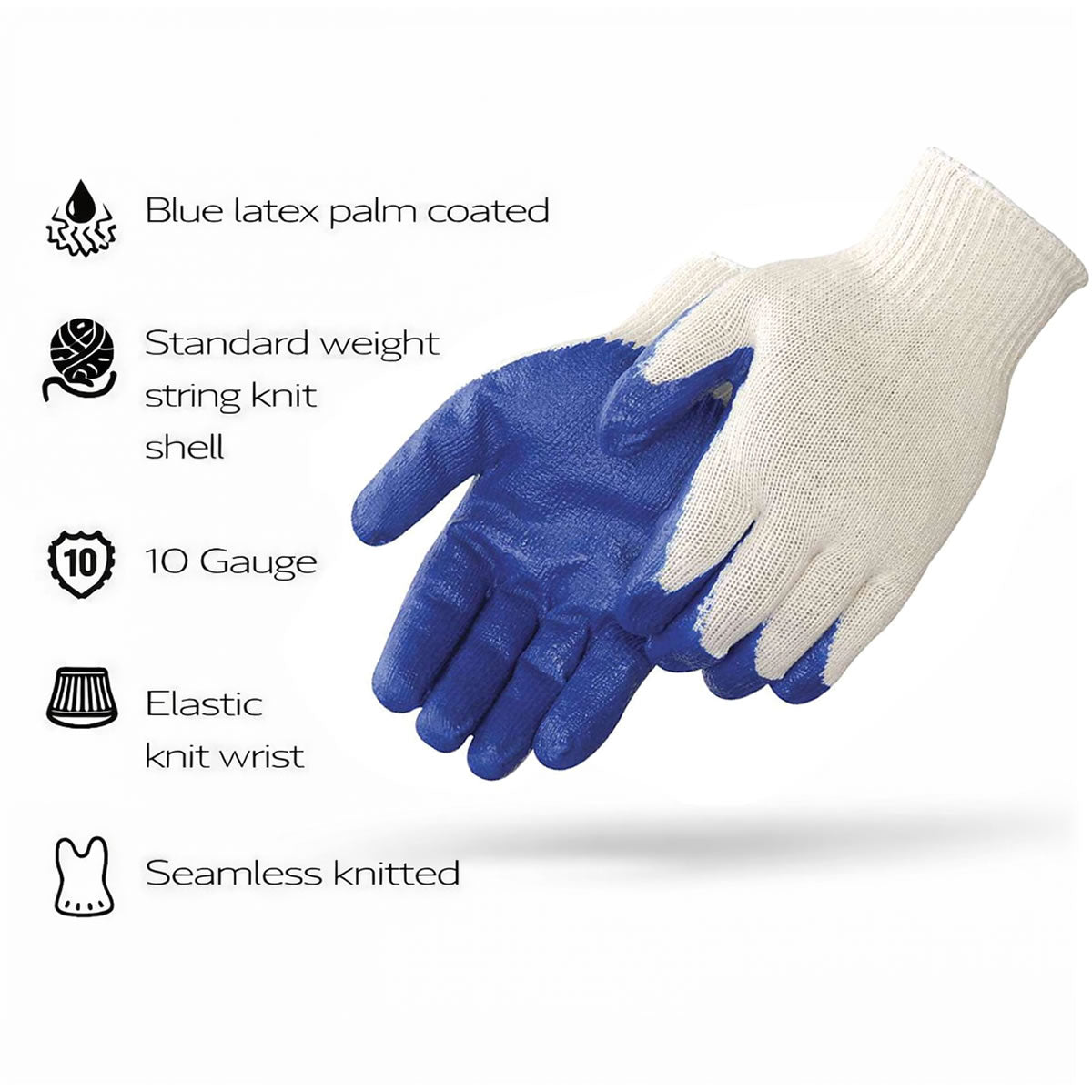 FroGrip A-Grip 4719 Textured Latex Coated Gloves