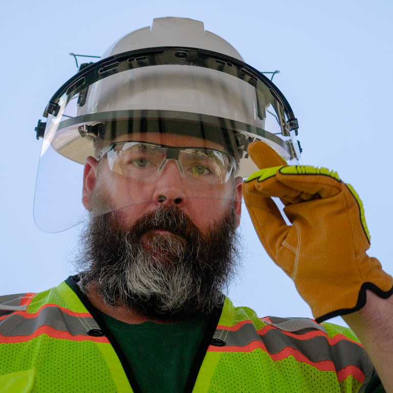 Pyramex Clear Polyethylene Face Shield - S1010