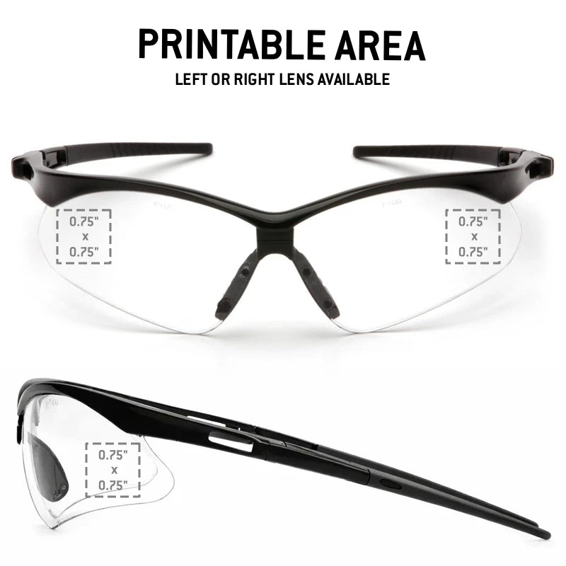 Custom KleenGuard Nemesis Safety Glasses, 12 Pack